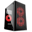 EAN 8716309116664 - Gembird CCC-FORNAX-950R carcasa de ordenador Midi Tower Negro, Rojo imagen 1
