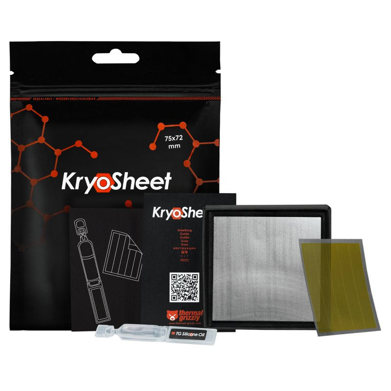 Thermal Grizzly Kryosheet 75x72 Mm (Anthrazit) Tg-Ks-75-72
