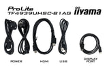 Monitor Iiyama 49 Tf4939uhsc-B1ag Touch  8ms,24/7,Dvi,Hdmi,Vga,Sp,Usb