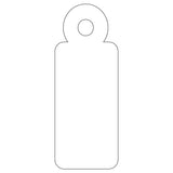 Apli Etiquetas Colgantes Con Hilo 13x34mm Caja De 1000 Blanco