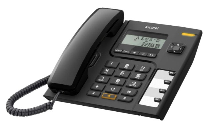 EAN 3700601413731 - Alcatel T56 Teléfono analógico Identificador de llamadas Negro imagen 1