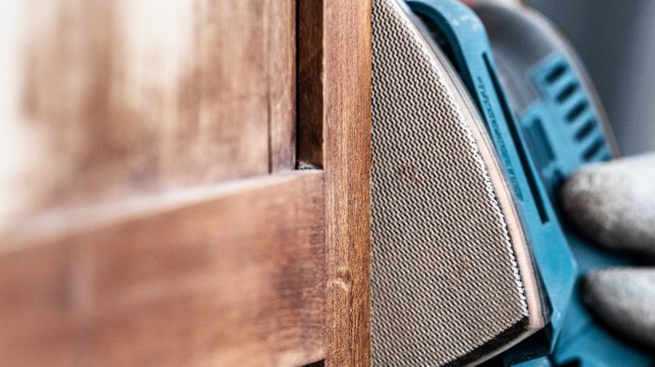 Bosch Professional Hoja De Lija Expert M480 Estructura De Malla 115 X 230 Mm, K220 50 Piezas, Para Lijadoras Orbitales