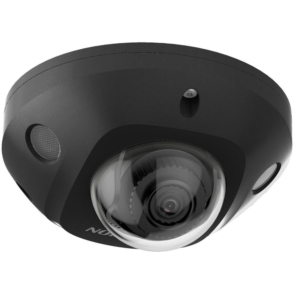 Cámara Minidomo Ip 4mp 2.8 Mm Acusense Ir30 Mic Wdr120 E/S Audio Alarma Ip67 Funciones Inteligentes Black Hikvision
