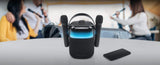 Altavoz Portátil Muse M-530 Ka Black  Karaoke