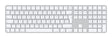 EAN 0195949655180 - Apple Magic teclado Universal USB + Bluetooth QWERTY Inglés Blanco imagen 1