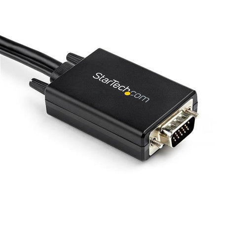 EAN 0065030885065 - StarTech.com VGA2HDMM2M adaptador de cable de vídeo USB Type-A + VGA (D-Sub) HDMI tipo A (Estándar) Negro imagen 3