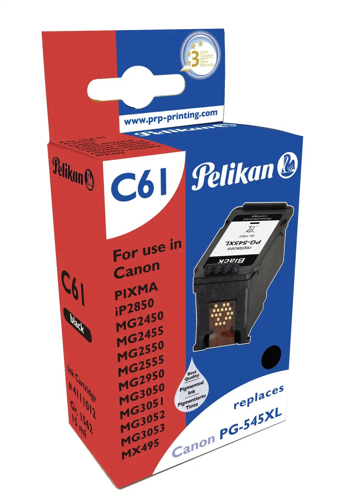 Pelikan Tinta Para Canon Pg545xl 1021410229