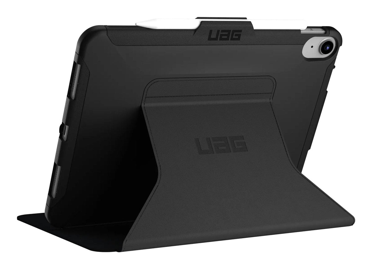 Uag Scout W/ Folio Series Rugged Case For Apple Ipad 10.9" (10th Gen) Scout W/Folio Cover Black Funda Con Tapa Para Tableta Poliuretano Termoplástico (Tpu) Negro 10.9" Para Apple 10.9-Inch Ipad (10ª Generación)