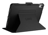 Uag Scout W/ Folio Series Rugged Case For Apple Ipad 10.9" (10th Gen) Scout W/Folio Cover Black Funda Con Tapa Para Tableta Poliuretano Termoplástico (Tpu) Negro 10.9" Para Apple 10.9-Inch Ipad (10ª Generación)