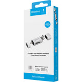 Lector De Tarjetas Externo Sandberg Card Reader Usb-C+Usb+Microusb