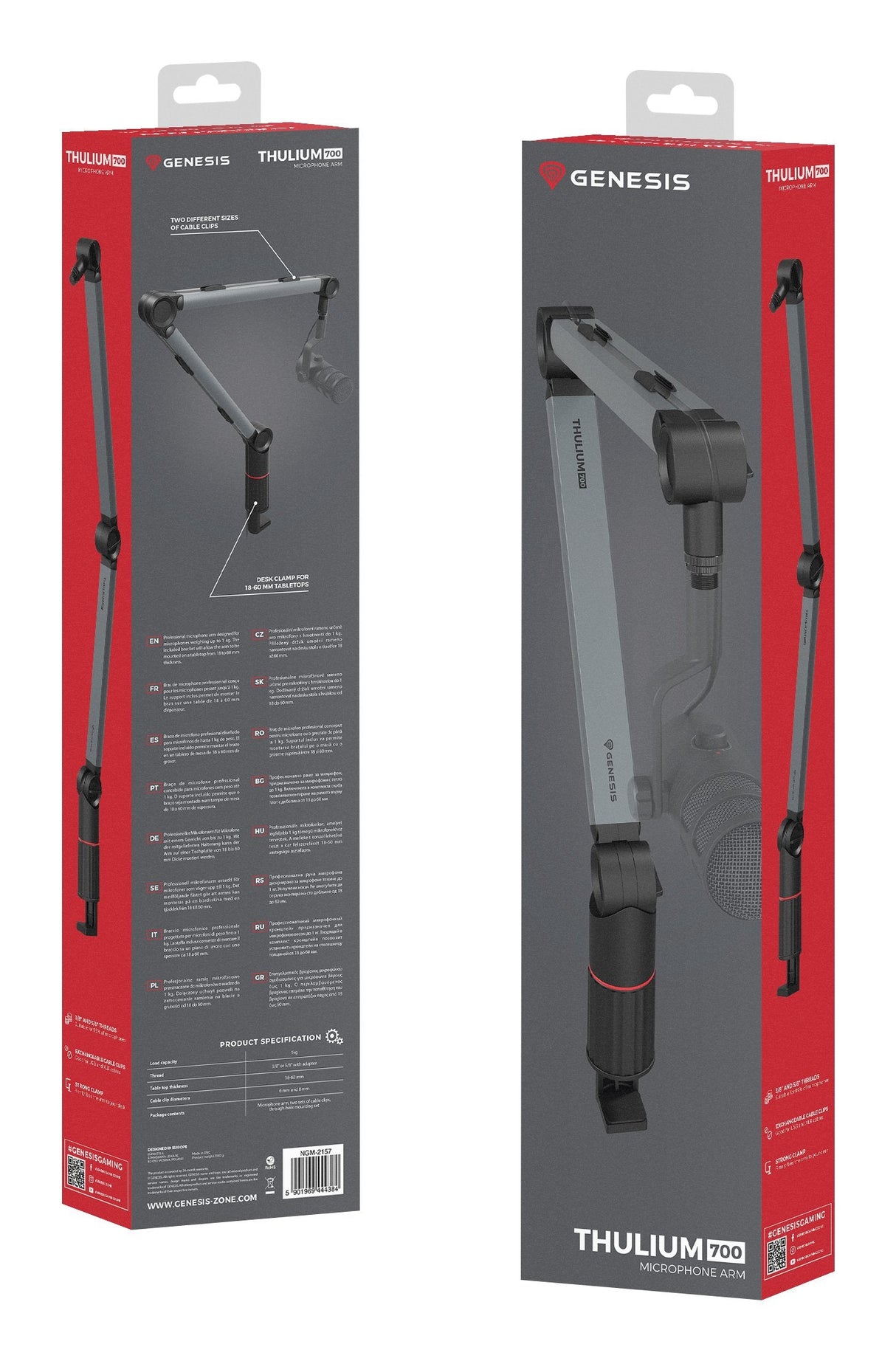 Brazo Para Microfono Genesis Thulium 700