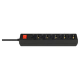 EAN 5905106070023 - Savio LZ-15 regleta inteligente 5 salidas AC Universal 5 m 0 2500 W Negro imagen 3