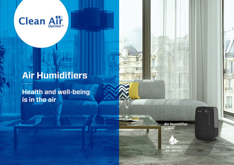 EAN 8718546312168 - Clean Air Optima CA-607B humidificador Ultrasónica 5,5 L Negro 25 W imagen 8