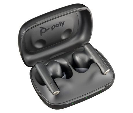 EAN 0017229179035 - Poly Voyager Free 60 UC Carbon Black Earbuds +BT700 USB-A Adapter +Basic Charge Case Auriculares Inalámbr imagen 2