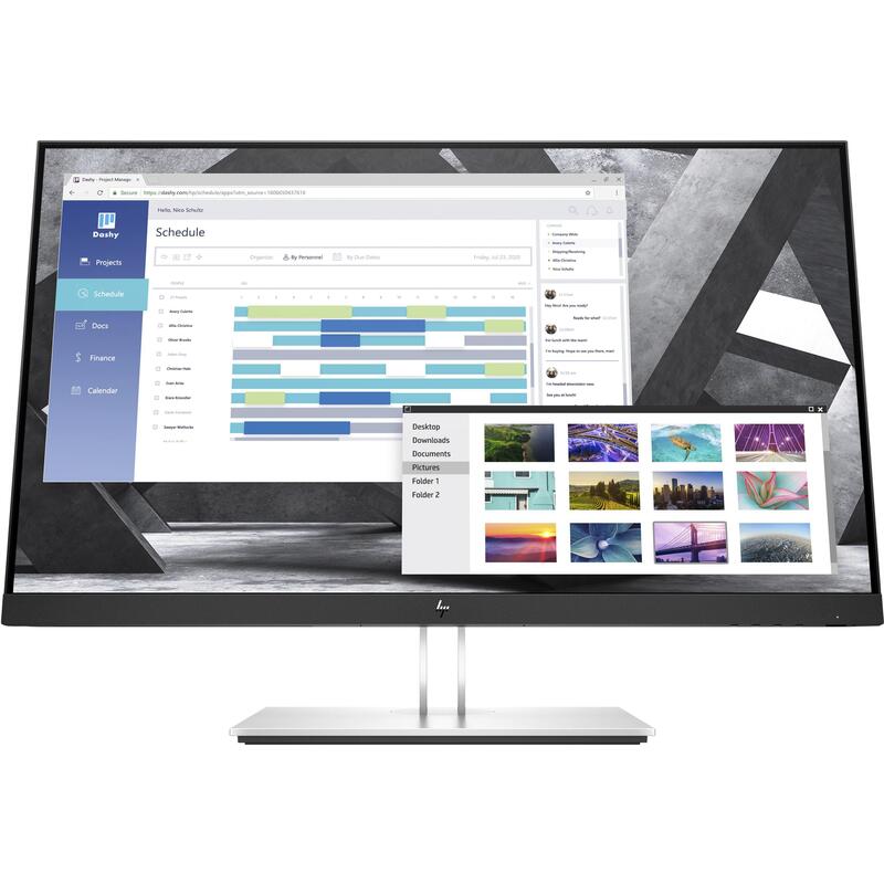 E27q G4 27inch Ips Qhd E27q - G4, 68.6 Cm [27], 2560 E27q - G4, 68.6 Cm [27], 2560 X 1440 Pixels, Quad Hd, 5 Ms, Black, Silver - Warranty: 12m