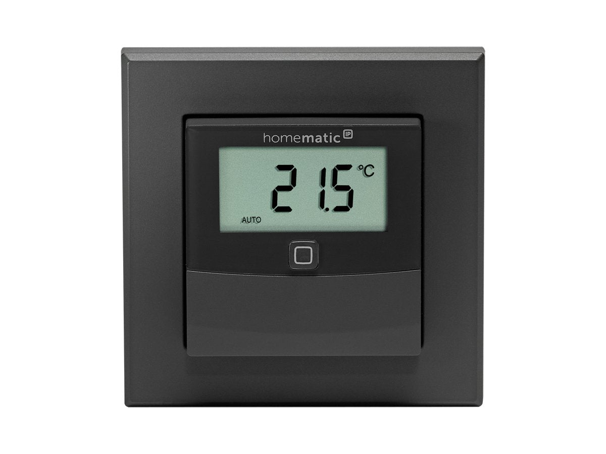 Sensor De Temperatura Y Humedad Homematic Ip Con Display Hmip-Sthd-A Antracita 160551a0