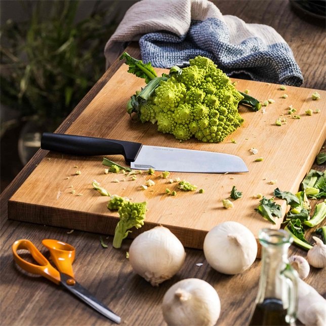 Santoku Knife Fiskars   16cm Hard Edge1051761