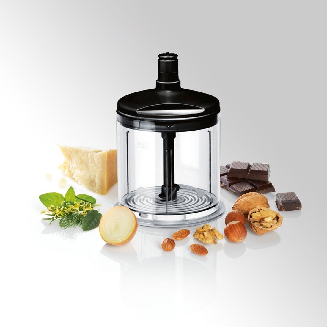 Batidora Bosch Mfq4885 Handmixer-Set Negro/Chrome