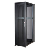 Roline 19-Zoll Serverschrank Basic 42 He, 600x1000 Bxt Perforiert Schwarz