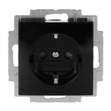 Busch Jaeger Schuko Steckdosen-Einsatz Schwarz 20 Eucb-15-914 (2013-0-5381)
