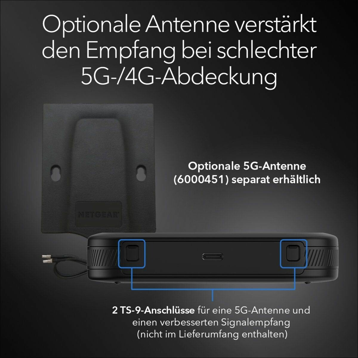 Netgear M3 Router Inalámbrico Doble Banda (2,4 Ghz / 5 Ghz) Negro