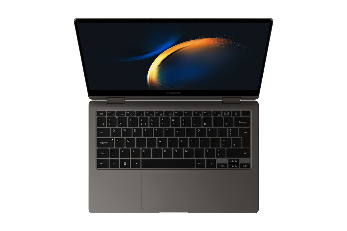 Samsung Portatil Galaxy Book 3 360º Np734qfg-Ka1es, 13,3" Fhd Amoled Tactil, I5 1340p 13gen, 16gb, 512gb Ssd, Vgashared, Win11 Pro