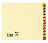 Bene Ordnerregister Halbformat, Ancho Extra A-Z Din A4