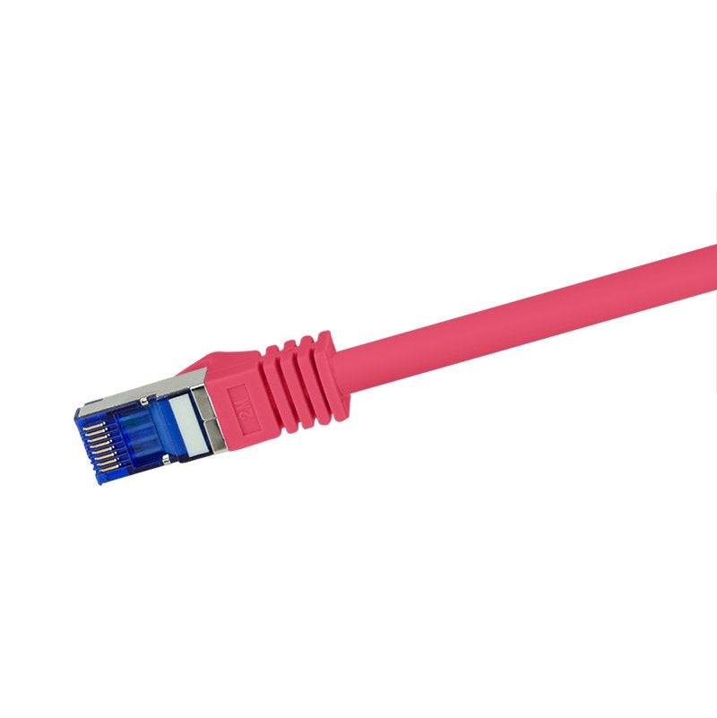 Latiguillo Cat 6a, S/Ftp,  1.00 M, Rojo, Lszh Ultraflex Logilink