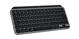 Logitech Mx Keys Mini For Mac Teclado Hogar Oficina Bluetooth Qwertz Alemán Negro, Gris