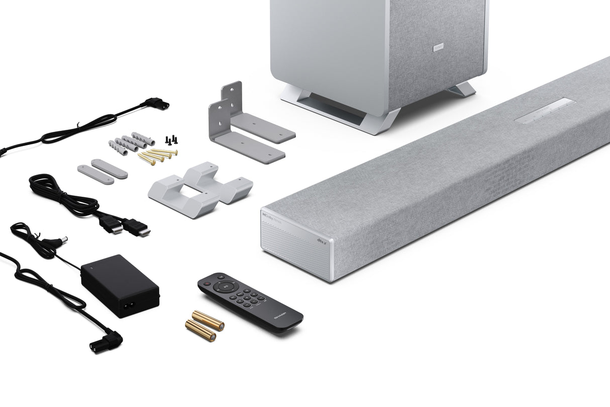 EAN 4550556112246 - Sharp HT-SBW53121(SL) altavoz soundbar Plata 3.1.2 canales 182 W imagen 15