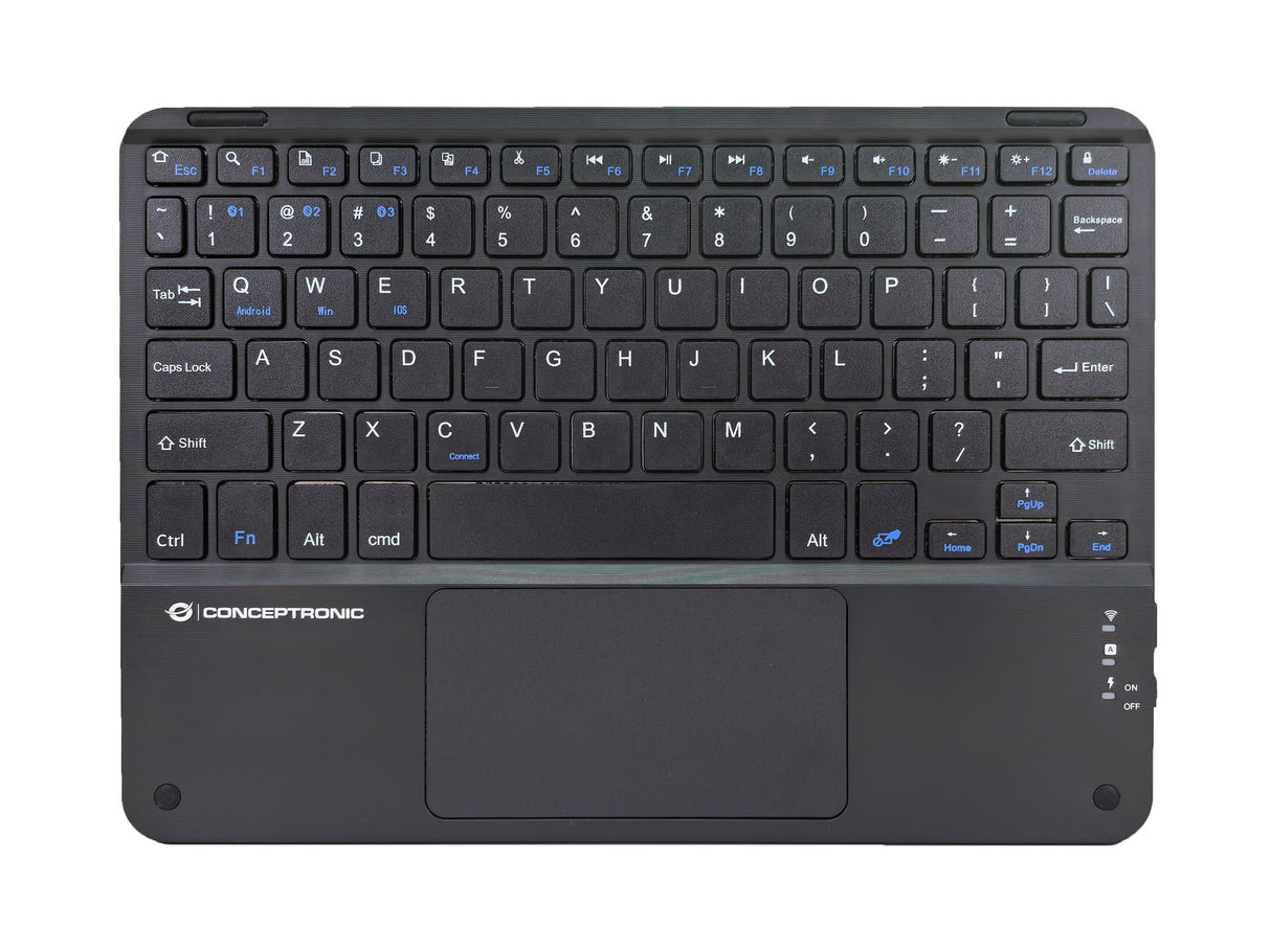 Conceptronic Wireless Teclado, Layout Englisch 10" Negro