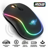 EAN 3700104455092 - Spirit of Gamer PRO-M9 ratón Juego Ambidextro RF inalámbrico Óptico 4200 DPI imagen 2