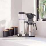 Moccamaster 79404 Kbgt, Filterkaffeemaschine, Blanco, 1.25 Liter