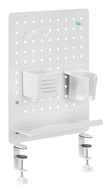 Pegboard, Clamp-On, Office, 420x477mm, Blanco