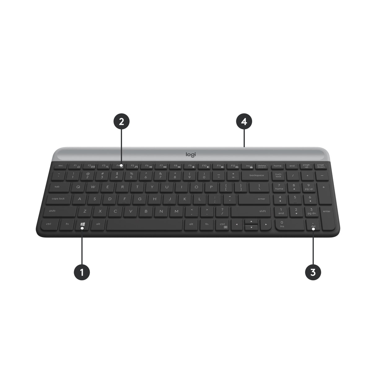 Slim Wrls Keyboard Mouse Combo