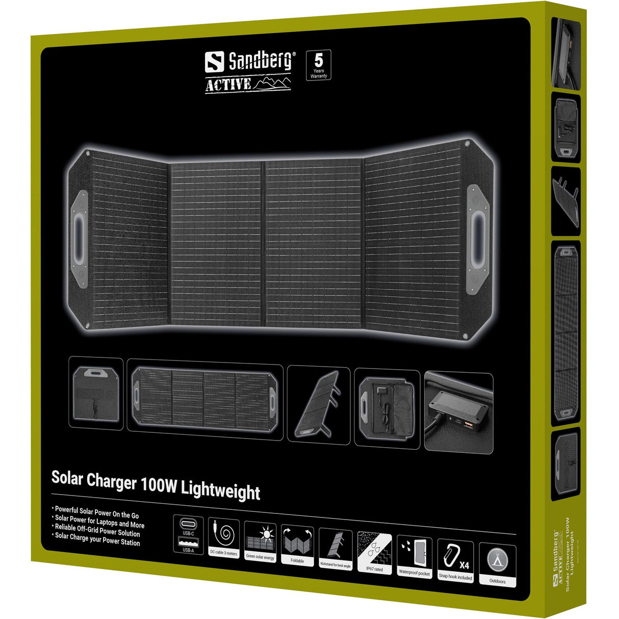 Solar Charger 100w Lightweight