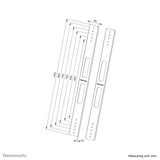 Neomounts By Newstar Kit De Extensión Vesa 500-800 Max, 75kg Negro Neomounts