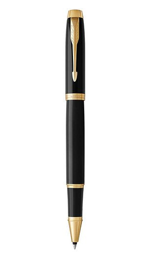 Parker Rollerball Im Negro Lacquer F Schw Caja De Regalo