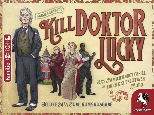 Pegasus Kill Doctor Lucky, Juego De Mesa 51797g