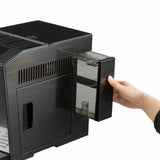 Cafetera Acopino Modena One Touch Cepillado Inox Negro