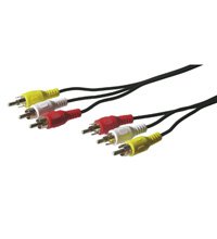 Cable  5m 3xrca Macho A 3xrca Macho