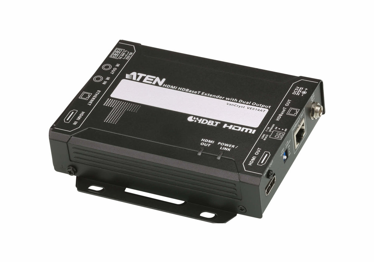 Aten Extensor Hdmi Hdbaset Con Salida Dual (4k A 100 M) (Hdbaset Class A)