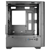 Caja Pc  Microatx Mars Gaming Mc-Vector Gpu Max 282mm Cristal Templado Mesh Argb Usb-C Negra