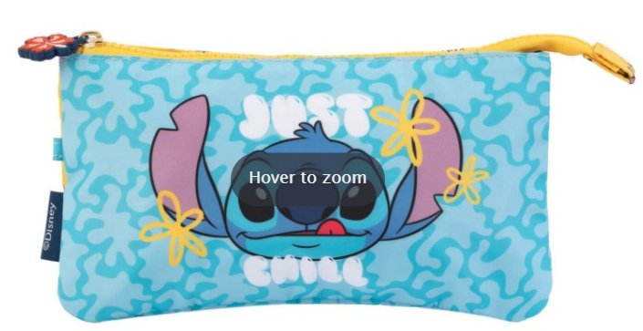 Portatodo Stitch Disney Triple