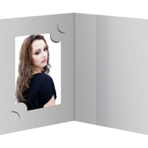 Daiber Carteritas Para Fotos De 3 Tamaños, Gris 100 Piezas