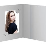 Daiber Carteritas Para Fotos De 3 Tamaños, Gris 100 Piezas