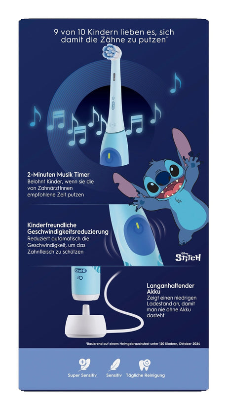 EAN 8700216931663 - Oral-B iO Kids Stitch Niño Cepillo dental giratorio Azul imagen 3