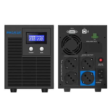 EAN 5605922009206 - Phasak Protekt Torre sistema de alimentación ininterrumpida (UPS) Línea interactiva 1,06 kVA 700 W 4 sali imagen 2