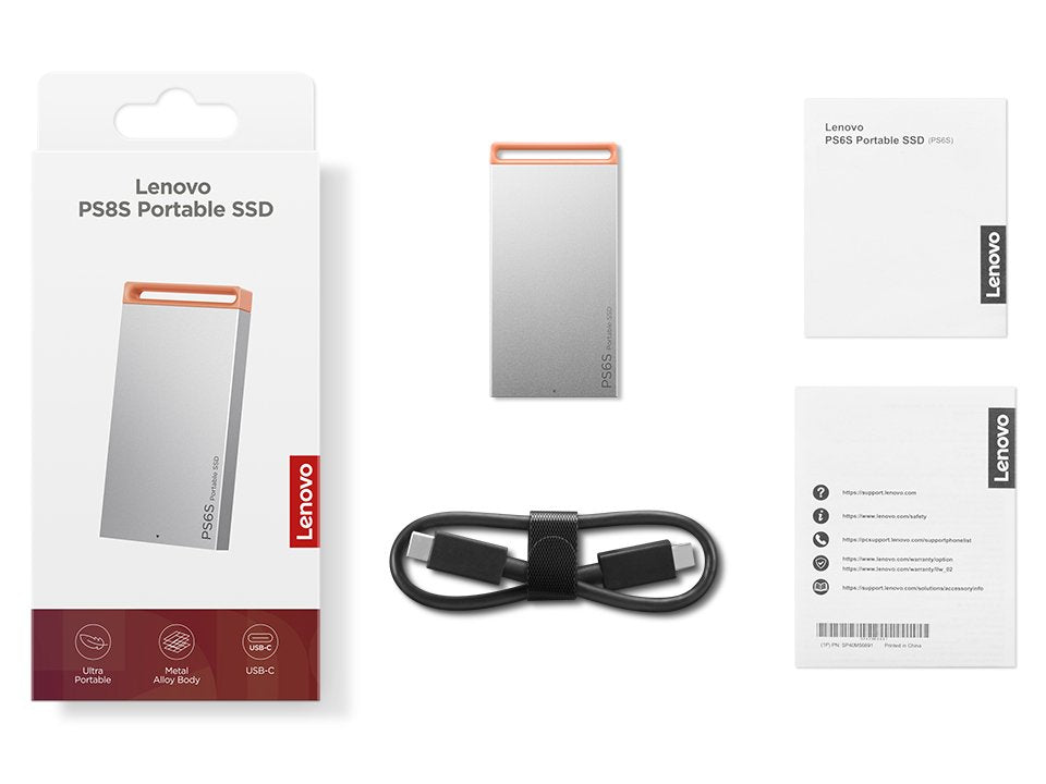 Lenovo 4xb1t88410 Unidad Externa De Estado Sólido 1 Tb Usb Tipo C 3.2 Gen 2 (3.1 Gen 2) Gris