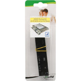 Inline Soporte Dos Hdd/Ssd De 2,5" A Hdd De 3,5" Con Tornillos, Negro